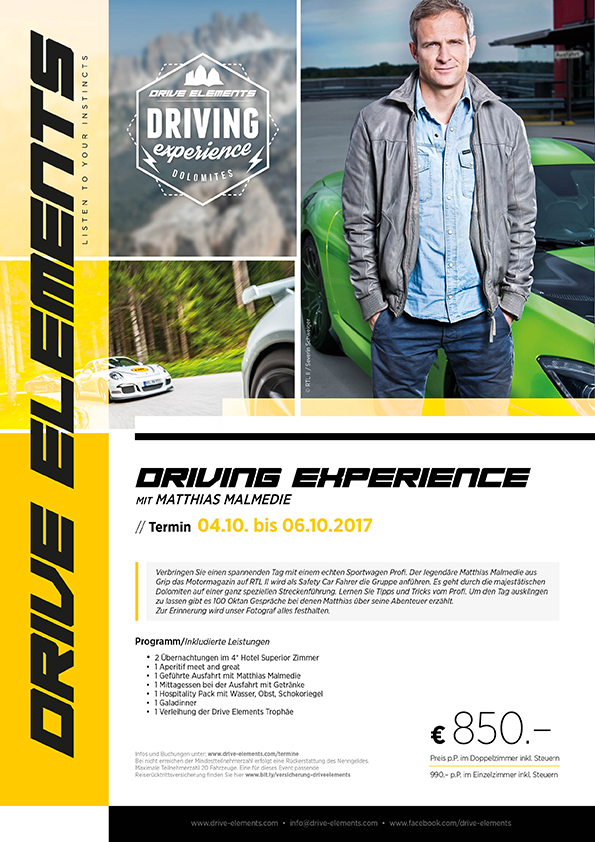 Driving Experience mit Matthias Malmedie