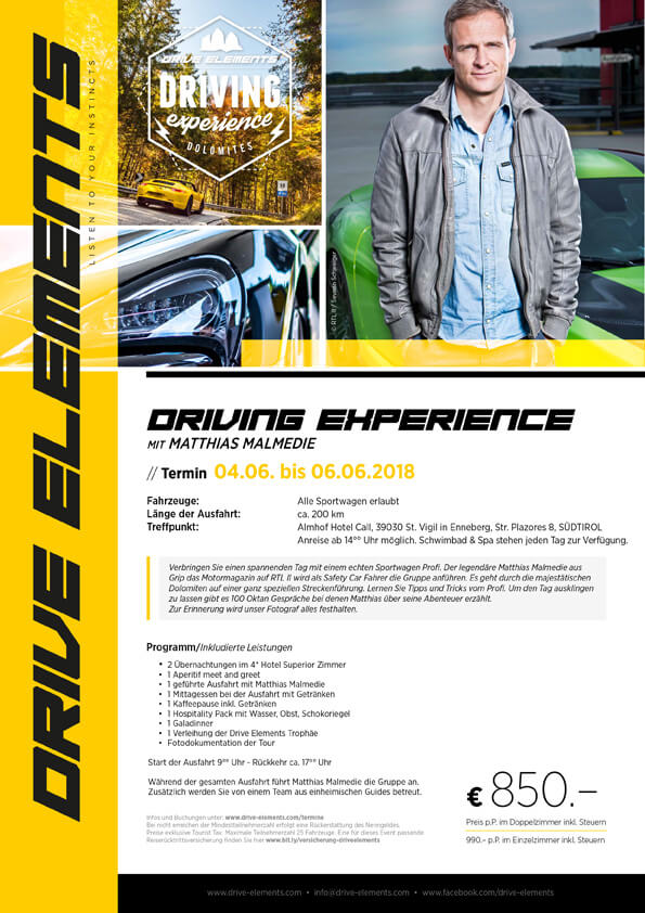 Driving Experience mit Matthias Malmedie