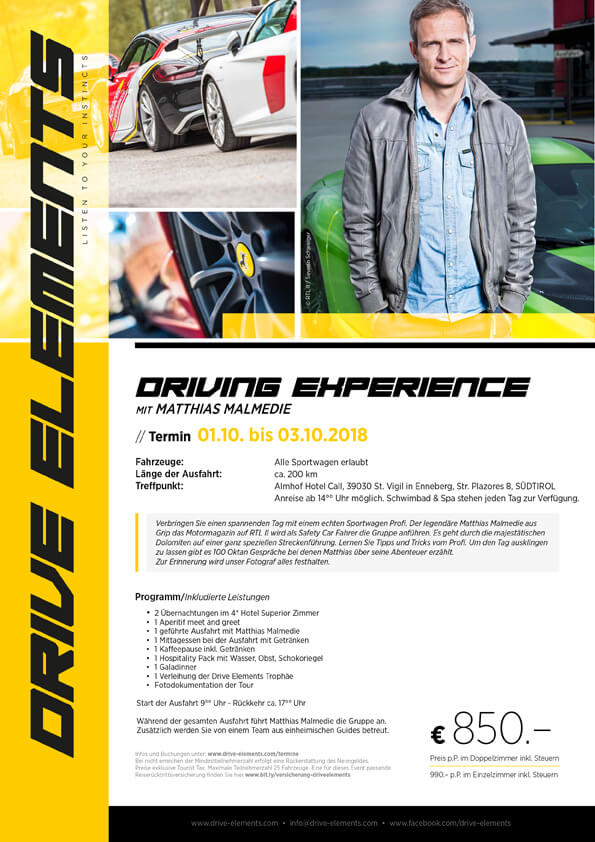 Driving Experience mit Matthias Malmedie