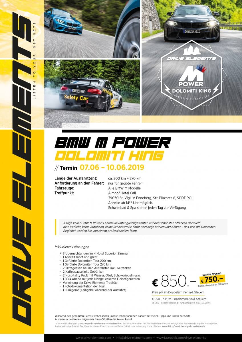 BMW M Power Dolomiti King