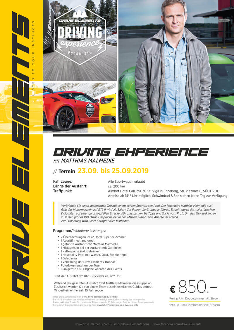 Driving Experience mit Matthias Malmedie