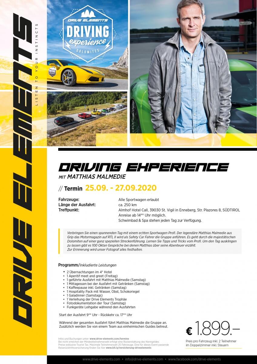 Driving Experience mit Matthias Malmedie