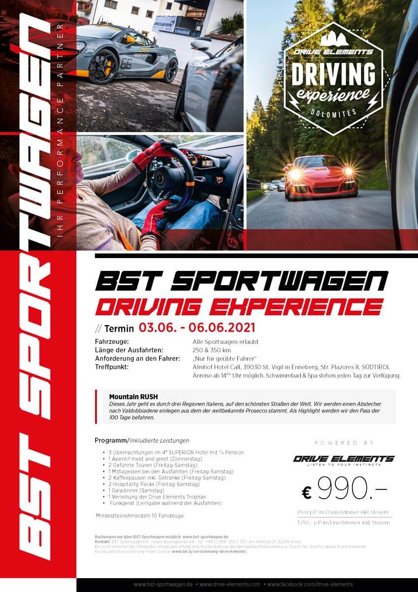 BST Sportwagen Driving Experience